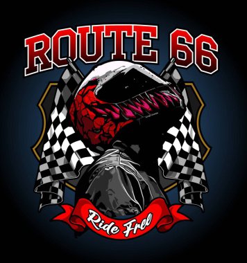 Yarış geçmişi olan motorcu ve kurdele