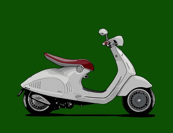 stock vector  scooter vector template for graphic design 