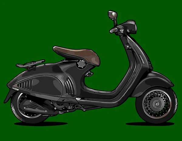 Scooter Vector Template Graphic Design — Stock Vector