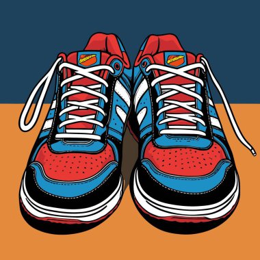 tasarım için vektör ayakkabıları