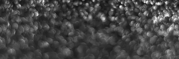 Gris Negro Brillante Brillo Fondo Bokeh Textura Abstracta Desenfocada Luces — Foto de Stock