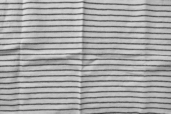 Классическая Черно Белая Полосатая Текстура Кухонного Полотенца Ткань Текстильного Фона — стоковое фото