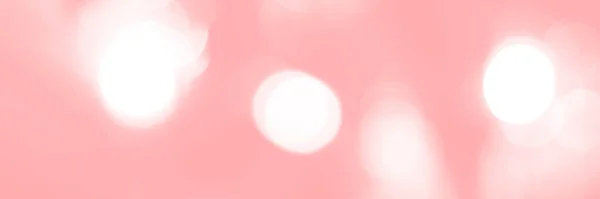 Blurred Lights Pink Background Banner Texture Abstract Bokeh Soft Light — Zdjęcie stockowe