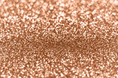 Şeftali tüyü ışıltılı ışıltılı arka plan, soyut odaklanmış doku. Tatil ışıkları