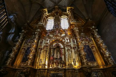 Segovia, Spain 06/22/2018 : Interior in the Cathedral de Segovia in the Spanish town Segovia ( UNESCO World heritage Site)