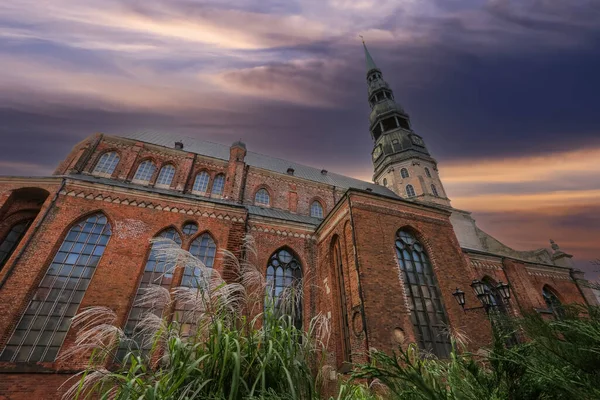 St. Peter's Church is a Lutheran church in Riga, the capital of Latvia, dedicated to Saint Peter. It is a parish church of the Evangelical Lutheran Church of Latvia.