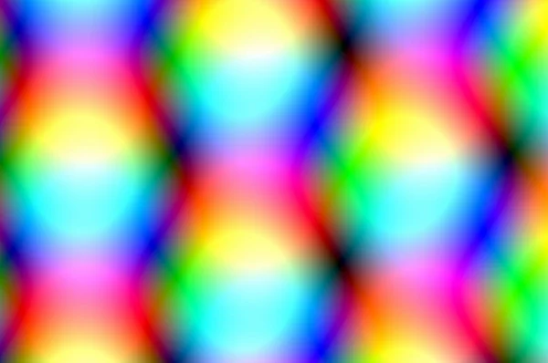 Luces Neón Arte Disco Patrón Colorido Círculos Brillantes —  Fotos de Stock