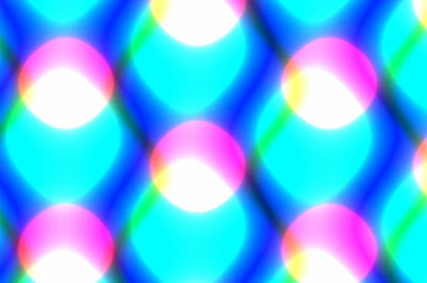 Circles Shiny Luminescent Art Abstract Glowing Pattern — Stock Photo, Image