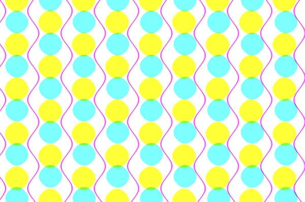 色鮮やかな幾何学模様です 現代の抽象的なテクスチャです 青と黄色 — ストック写真