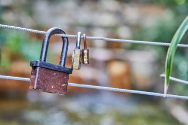 Kaleler birlikteliği ve aşkı simgeler. Kilitler parktaki çitlerin iplerine asılı. Kilitlenip, anahtarı nehre atma geleneği aşklarını sonsuza dek sürecektir..