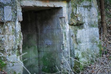 Soğuk yosunlu yeraltı mezarına beton soyarak karanlık ve ürkütücü bir giriş açın.