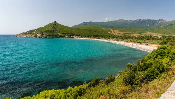 Krásná Krajina Blízkosti Pietracorbara Cape Corse Francie — Stock fotografie