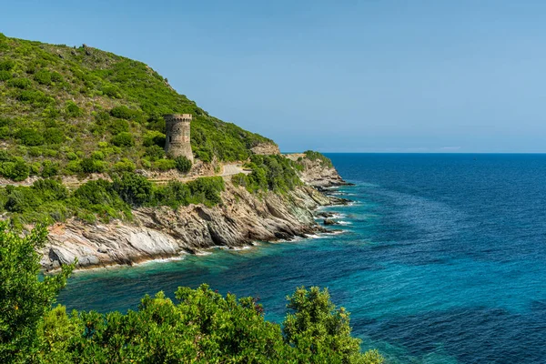 Piękny Krajobraz Torra Osse Cape Corse Korsyka Francja — Zdjęcie stockowe