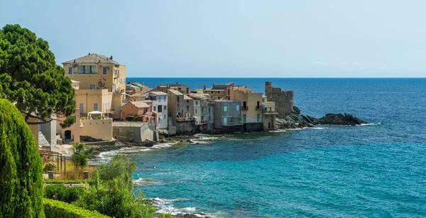 Pittoresque Village Erbalunga Par Matin Été Cap Corse Corse France — Photo