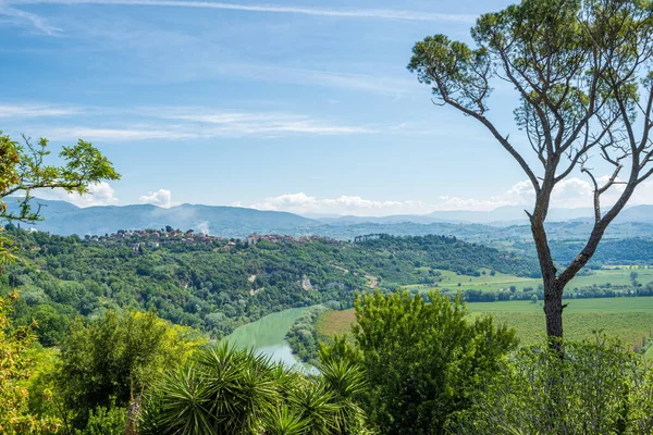 意大利拉齐奥 罗马省Nazzano美丽村庄的风景 — 图库照片