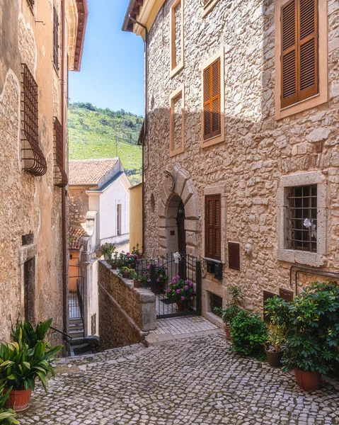 라티노 라틴어 라치오 이탈리아의 지방의 아름다운 마을의 — 스톡 사진