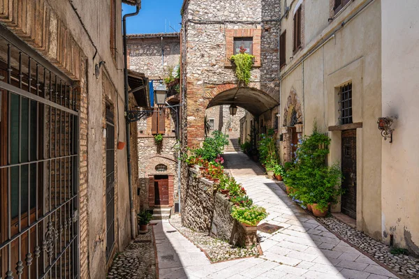 セシの美しい村 テルニ県 ウンブリア 中央イタリア — ストック写真