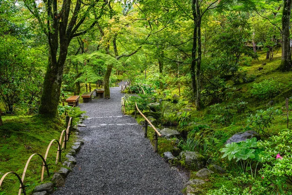 Scénický Pohled Krásném Chrámu Ryoan Kjótu Japonsko — Stock fotografie