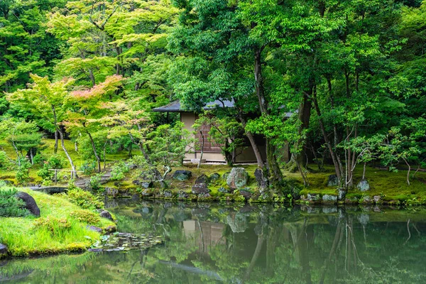 Γραφικό Θέαμα Στον Υπέροχο Κήπο Isuien Στη Νάρα Ιαπωνία — Φωτογραφία Αρχείου