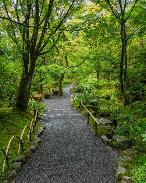 Scénický Pohled Krásném Chrámu Ryoan Kjótu Japonsko — Stock fotografie