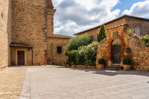 Lucignano Ein Wunderschönes Dorf Der Provinz Arezzo Toskana Italien — Stockfoto