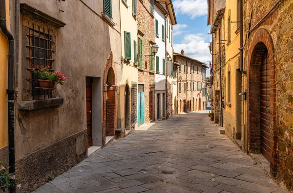 Lucignano Arezzo Eyaletinin Harika Bir Köyü Toskana Talya — Stok fotoğraf