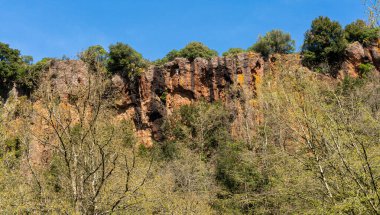 Barbarano Romano ve Blera köylerinin yakınlarındaki 