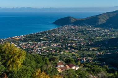 Santa Maria di Castellabate, İtalya 'nın Cilento bölgesinde güzel bir köy..