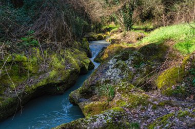 Viterbo, Lazio, İtalya 'daki Corchiano kasabası yakınlarındaki 