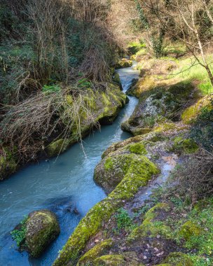 Viterbo, Lazio, İtalya 'daki Corchiano kasabası yakınlarındaki 