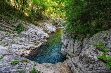 İtalya 'nın Campania bölgesindeki muhteşem 