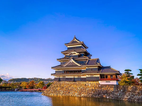 Castelo Matsumoto Nagano Japão — Fotografia de Stock