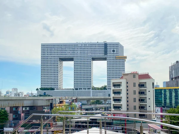 Bangkok Thailand Dec 2022 Elephant Tower Phaholyothin Road Elephant Building — Stock Photo, Image