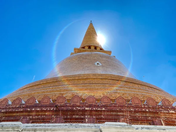 Phra Pathom Chedi Tempel Nakorn Pathom Provinz Thailand — Stockfoto