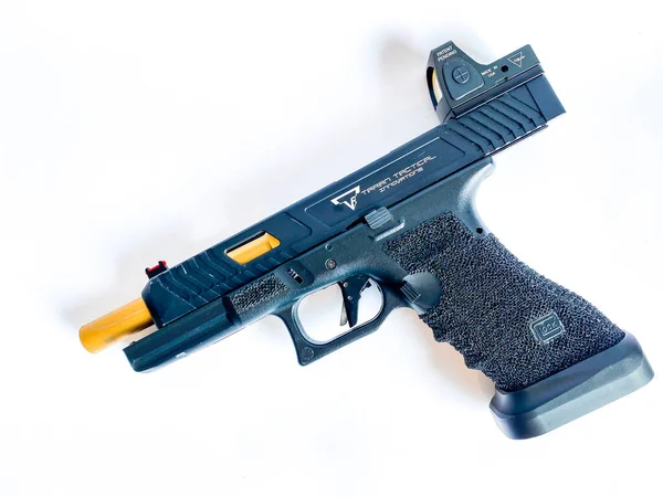 Bangkok Thailand April 2023 Glock Custom Airsoft Gun Pistol Gun — Stock Photo, Image
