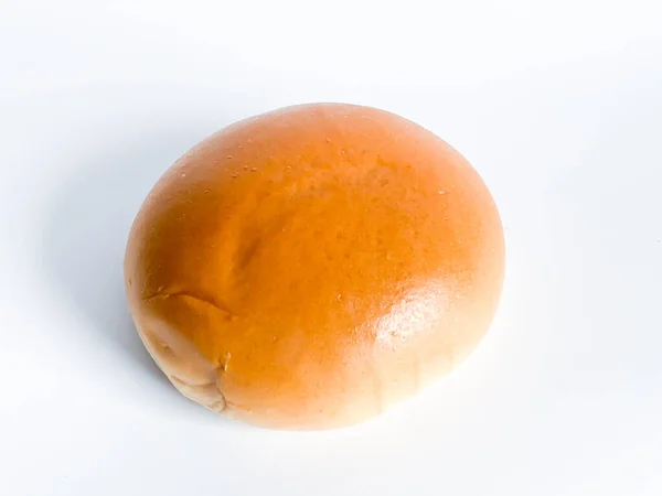 Celozrnný Chléb Připravený Jídlu Bílém Pozadí — Stock fotografie
