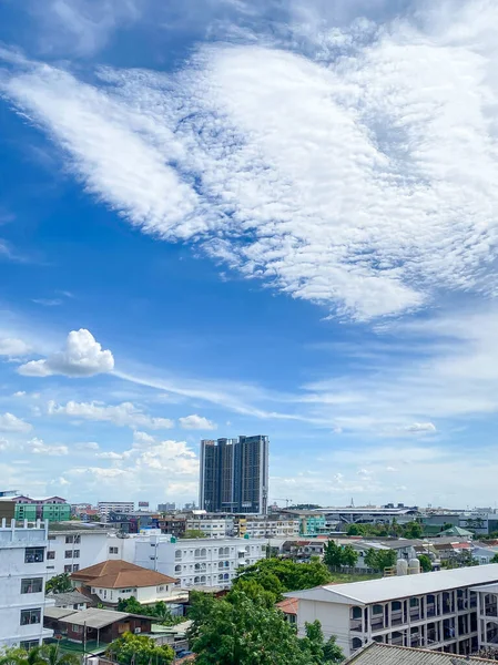 Bangkok Thailandia Giugno 2023 Veduta Dell Edificio Del Condominio Una — Foto Stock
