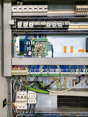 Chonburi Thailand - 18 July 2023: CNC controllers system in the CNC machine in the Thai- German institute