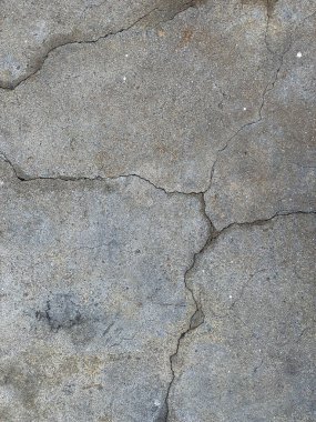 Arka plan resmi için kirli ve çatlak çimento zemin