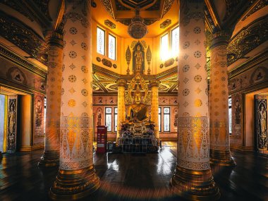 Saensuk Wisuthi Wararam tapınağı Chonburi, Tayland