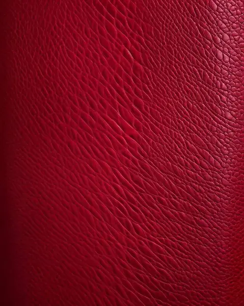 stock image Red leather skin as the texture background