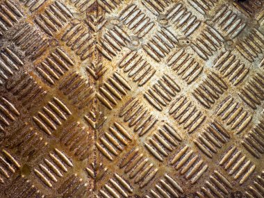 Paslı doku arka plan olarak ile çelik levha