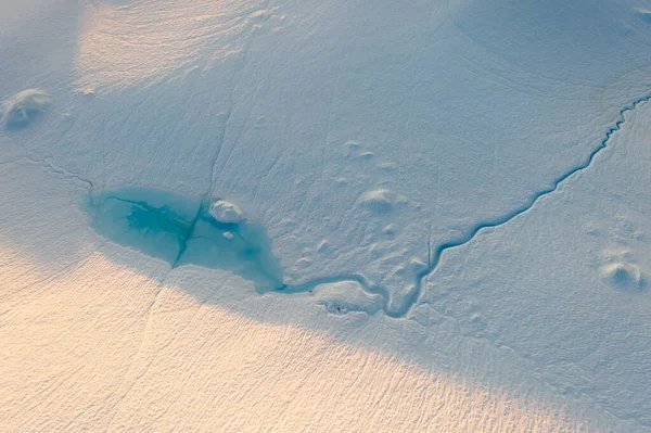Topniejąca Góra Lodowa Wybrzeży Grenlandii Piękny Letni Dzień — Zdjęcie stockowe