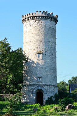 İsrail 'in başkentinde eski taş duvar.