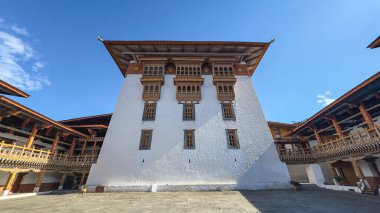 Punakha Dzong, Butan. Punakha, Bhutan 'da yer alan bir şehirdir.. 