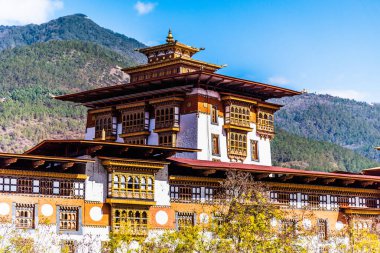 Punakha Dzong Manastırı, Asya 'nın en büyük manastırlarından biri, Punakha, Butan