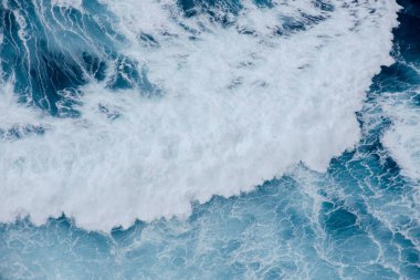 Mavi deniz su yüzey arka plan