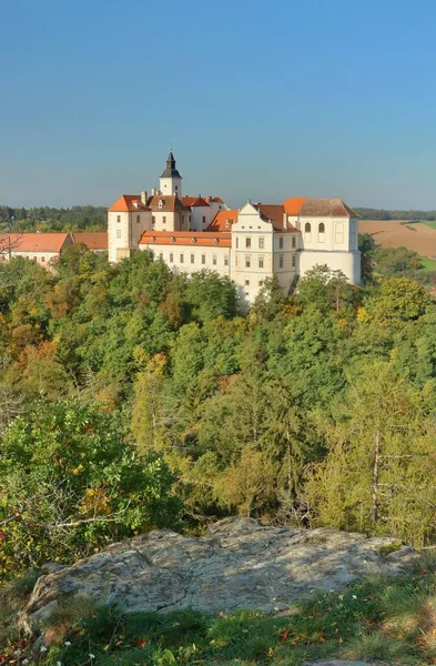 Παλιό Κάστρο Jevisovice Στην Τσεχική Δημοκρατία — Φωτογραφία Αρχείου