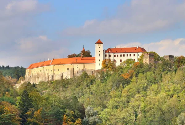 Hermoso Castillo Bitov República Checa — Foto de Stock