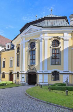 Çek Cumhuriyeti 'ndeki güzel Zdar Nad Sazavou kalesi